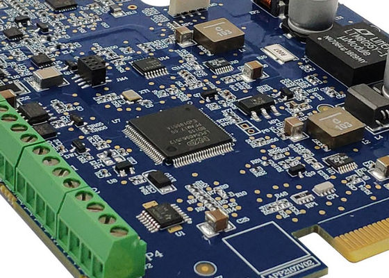 FR4 PCBアセンブリ サービス電子青いPcbaのプリント基板 アセンブリ会社