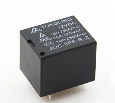 5 Pin 5V 6V 9V 12V 24V T73 PCBのリレー15A 125VAC高い発電の電気小型リレー