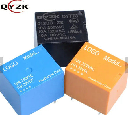 電磁石12v切換えのリレーJQC-3F Spdt PCB 5 Pin T73 DC 48v 24v 12のボルト5v
